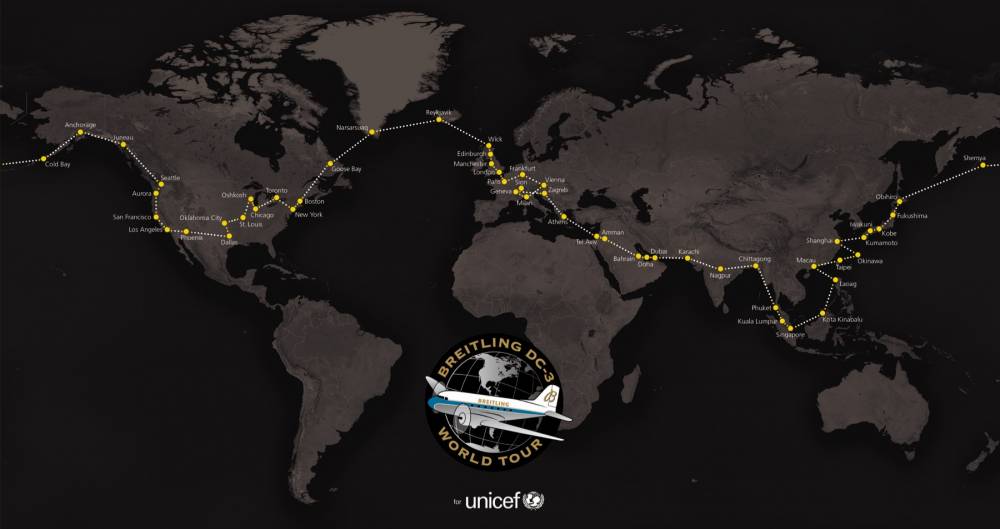 Breitling DC3 World Tour