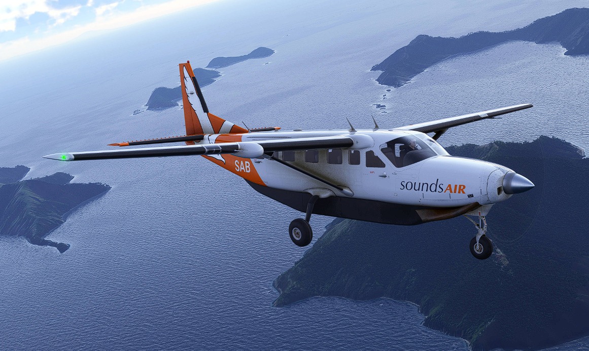 Cessna Caravan — Black Square